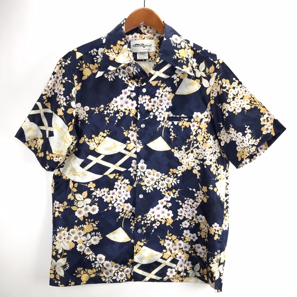 Tori Richard Other - Tori Richard Mens Vintage Hawaiian Button Top